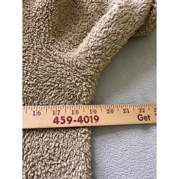 Patagonia Los Gatos Fleece Womens Medium 1/4 Zip Pullover Sherpa Fuzzy FLAW - Picture 9 of 9